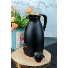 Cooker Çift Kat Paslanmaz Çelik 2 Lt Termos ( Çay Kahve Piknik Kamp Outdoor Ofis Otel Kafe Okul )