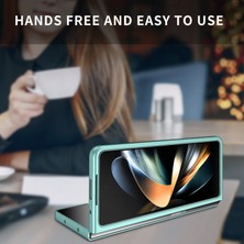 Eabhulie Samsung Galaxy Z Fold 5 Için Ince Sert Pc Koruyucu Kılıf Telefon Kılıfı Mavi (Yurt Dışından)