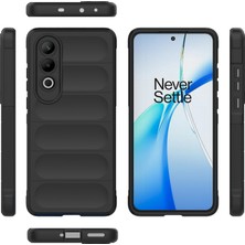 Eabhulie Oneplus Nord Ce4 Için Kaymaz Yumuşak Silikon Telefon Kılıfı - Siyah (Yurt Dışından)