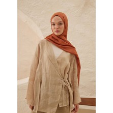 Fresh Rami Viskon Şal Şeftalı