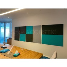 Elit Acoustic Akustik Kumaş Kaplı Panel 4 Adet 60X60 4 Adet 60X120