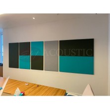 Elit Acoustic Akustik Kumaş Kaplı Panel 4 Adet 60X60 4 Adet 60X120