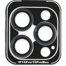 Joko Apple iPhone 15 Pro Max Pvd Metal Kamera Lens - Lacivert