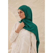 Fresh Rami Viskon Şal Koyu Yeşil