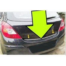 Tunax Corsa Bagaj Alt Cıtası Krom 2007 2008 2009 2010 2011 2012 2013 2014 2015