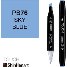 Shinhan Art Art Touch Twin Marker PB76 Sky Blue