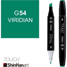 Shinhan Art Art Touch Twin Marker G54 Viridian