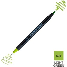 Zig Kurecolor Mangaka Fine&brush Çift Taraflı Kalem CNKC-2200 No 504 Light Green