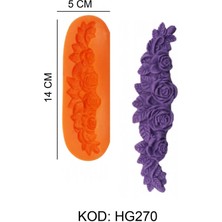 Depposite Gıda Silikon Kalıbı Gül