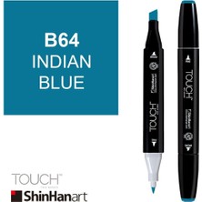Shinhan Art Art Touch Twin Marker B64 Indian Blue