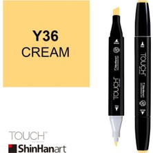 Shinhan Art Art Touch Twin Marker Y36 Cream