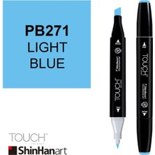 Shinhan Art Art Touch Twin Marker PB271 Light Blue