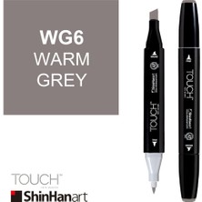 Shinhan Art Art Touch Twin Marker Wg6 Warm Grey