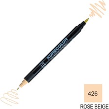Zig Kurecolor Mangaka Fine&brush Çift Taraflı Kalem CNKC-2200 No 426 Rose Beige