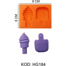 Depposite Gıda Silikon Kalıbı Dondurma