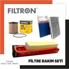 Filtron Citroen Ds4 1.6 Vti Benzinli Filtre Bakım Seti 2010-2012 Arası