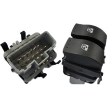 Ekim Cam Anahtarı Ön Sol 700061 Laguna-Iı Çiftli 8200315044-8200015087
