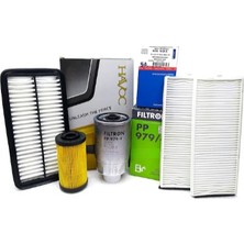 İTHAL Hyundai Getz 1.5 Crdi Dizel Filtre Bakım Seti (2007-2011) Arası (489152585)