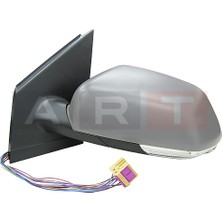 Art Vw Polo Sol Dış Dikiz Ayna (2005-2009) Elektrikli Isıtmalı Sinyalli Astarlı 6Q1857507AJ Gold