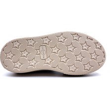 Foershadow S1900 Yüksek Tabanlı Emoji ve Taş Detaylı Siyah Kadın Sneaker Spor Ayakkabı