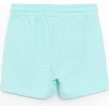Chandraswear Kız Çocuk Şort Turkuaz- Laris