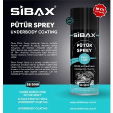 Sibax Pütür Sprey Sıyah 400 ml SB5000