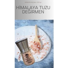 Asir Seramik Bıçaklı Değirmen Öğütücü Himalaya Tuzu 200 gr