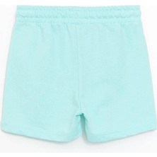 Chandraswear Kız Çocuk Şort Turkuaz- Laris