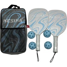 Lovoski Pickleball 4 Pickleball Fiberglas Pickleball Mavi (Yurt Dışından)