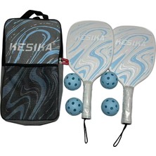 Lovoski Pickleball 4 Pickleball Fiberglas Pickleball Mavi (Yurt Dışından)