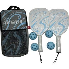 Lovoski Pickleball 4 Pickleball Fiberglas Pickleball Mavi (Yurt Dışından)