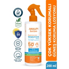 Mixup Leke Karşıtı Güneş Koruma Losyonu Spf 50+ Çinko, Portakal Yağı ve Shea Butter İçerikli 200 ml