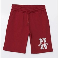 Chandraswear Erkek Çocuk Şort Bordo - Deniz