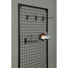 Rafburada Rafburada® Sık Telli Tel Raf. Tel Pano Stand, Duvar Askılığı 120X120