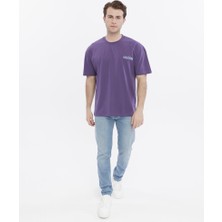 Glendi Oversize Baskılı Tişört