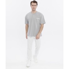 Glendi Oversize Baskılı Tişört