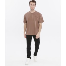 Glendi Oversize Baskılı Tişört
