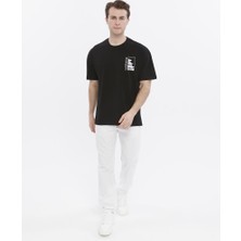 Glendi Oversize Baskılı Tişört