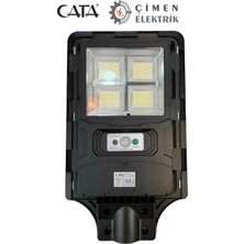 Cata Ct 4640 200W Solar Güneş Enerjili Sokak Armatürü 6400K Beyaz Işık