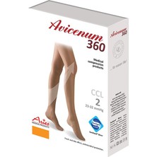 Avicenum Ccl2 Phlebo 360 Ag Burnu Kapalı Orta Basınç Uyruk Varis Çorabı