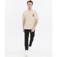 Glendi Oversize Baskılı Tişört