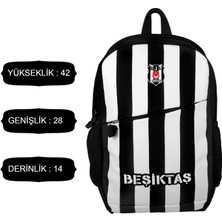 Beşiktaş Çubuklu Okul Sırt Çantası 3 Bölmeli (24356)