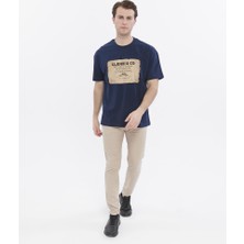 Glendi Oversize Baskılı Tişört