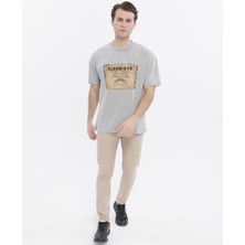 Glendi Oversize Baskılı Tişört