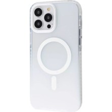 Tech&bello accessories iPhone 14 Pro Max Kılıf Magsafe Uyumlu Renk Geçişli Darbe Emici Degrade Kapak