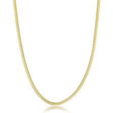 Bilezikci 14 Ayar Altın 2 Mm. Balıksırtı Zincir Kolye 65 Cm.