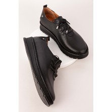 Gondol Deri Hafif Taban Rahat Günlük Ayakkabı BYZ.530 - Siyah - 41