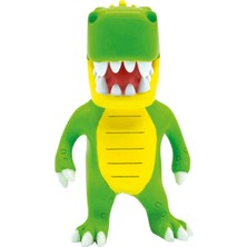 Stumble Guys Seri 1 - 3D Mini 3 Lü Figür Seti - 3 Adet Luchador T-Rex Krom Dynamitron - 5 cm