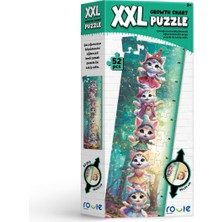 Route Xxl Puzzle  Eğlenceli Kediler (Dikey Puzzle) 98* 33 cm