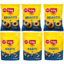 Schar Quinotti Glutensiz Kraker 3 Adet - Schar Nigotti Çörek Otlu Glutensiz 3 Adet